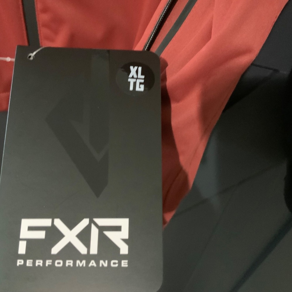 Mens FXR Force Dual‎ Laminate Waterproof Adjustable Softshell Rust/Blk Jacket XL - Picture 3 of 9